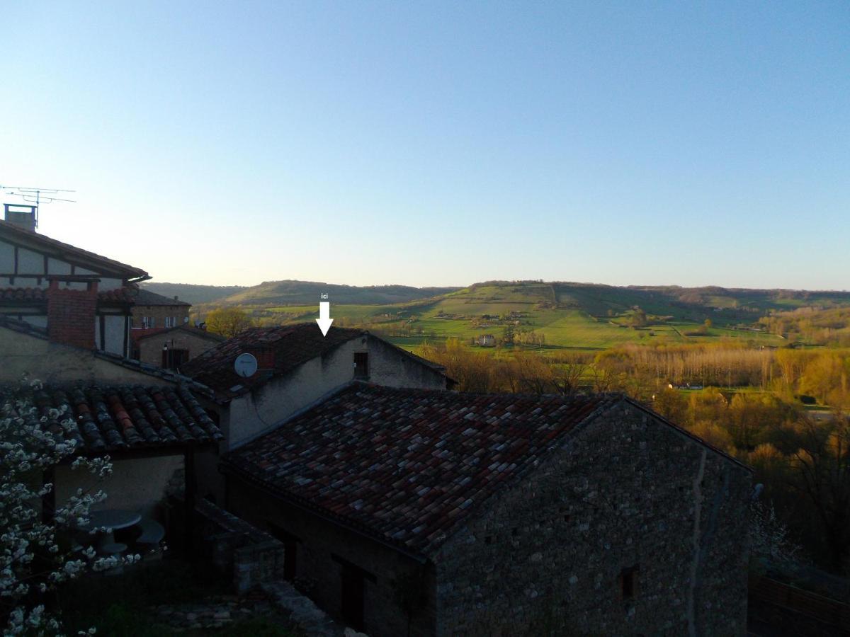 Maison Atypique A Cordes-Sur-Ciel 2 Chambres Luaran gambar